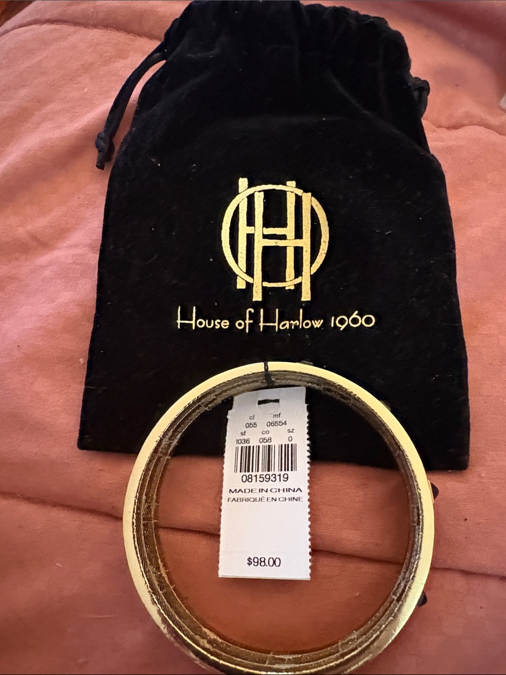 House of Harlow 1960 Gold-Tone Bangle Bracelet